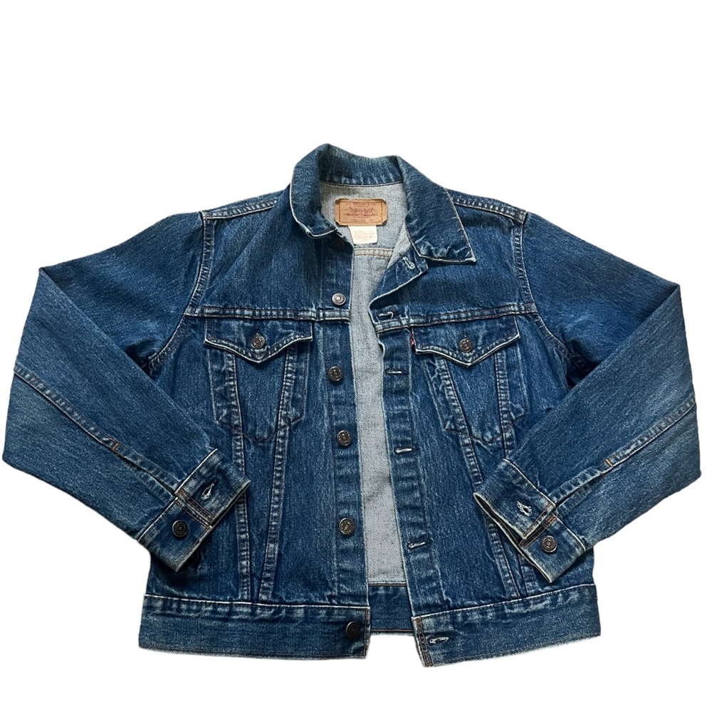 Kids vintage Levi Jean jacket size 18